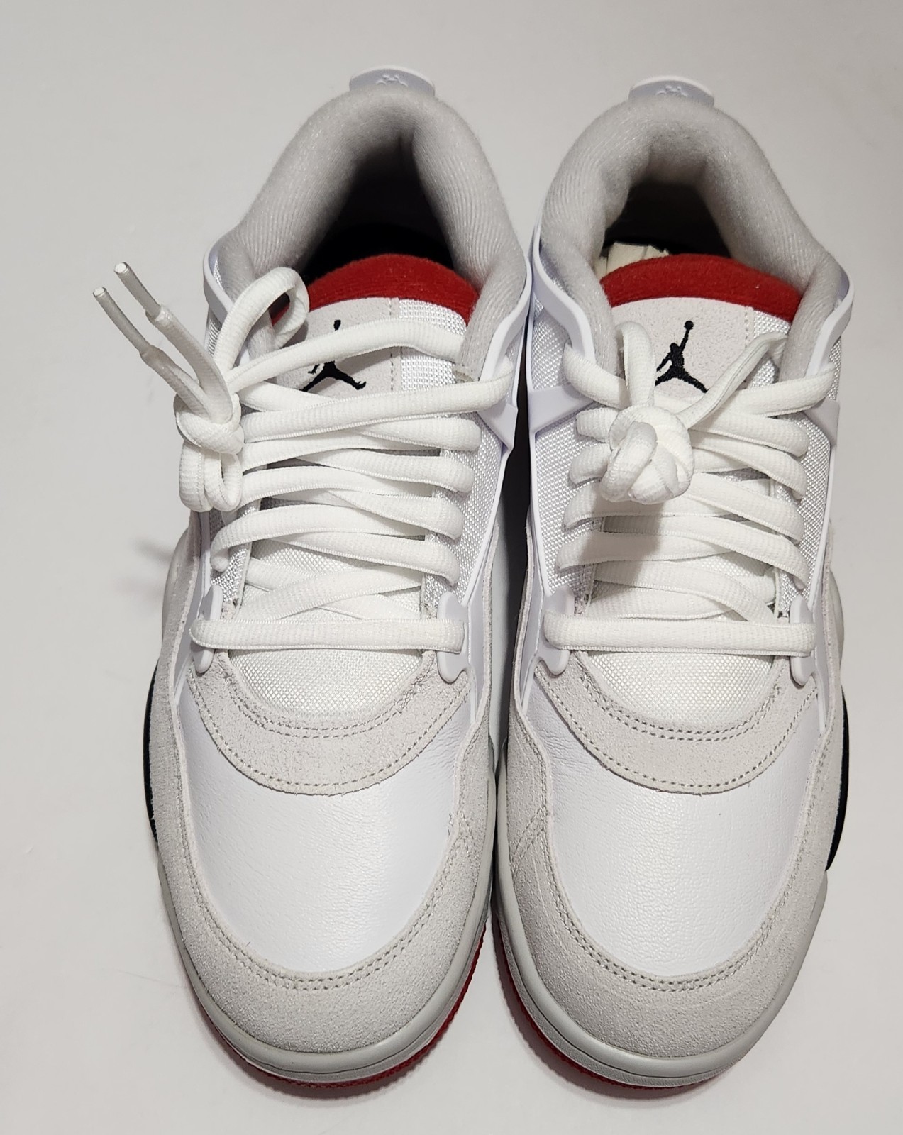Nike Air Jordan 4 RM White Varsity Fire Red Black Mens Shoe Size 10.5 FQ7939 102