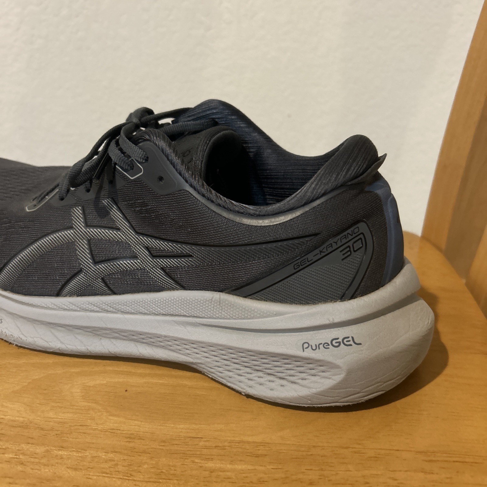 ASICS Men’s Gel Kayano 30 Carrier Grey/Piedmont Grey Size 11.5 US Running Shoes