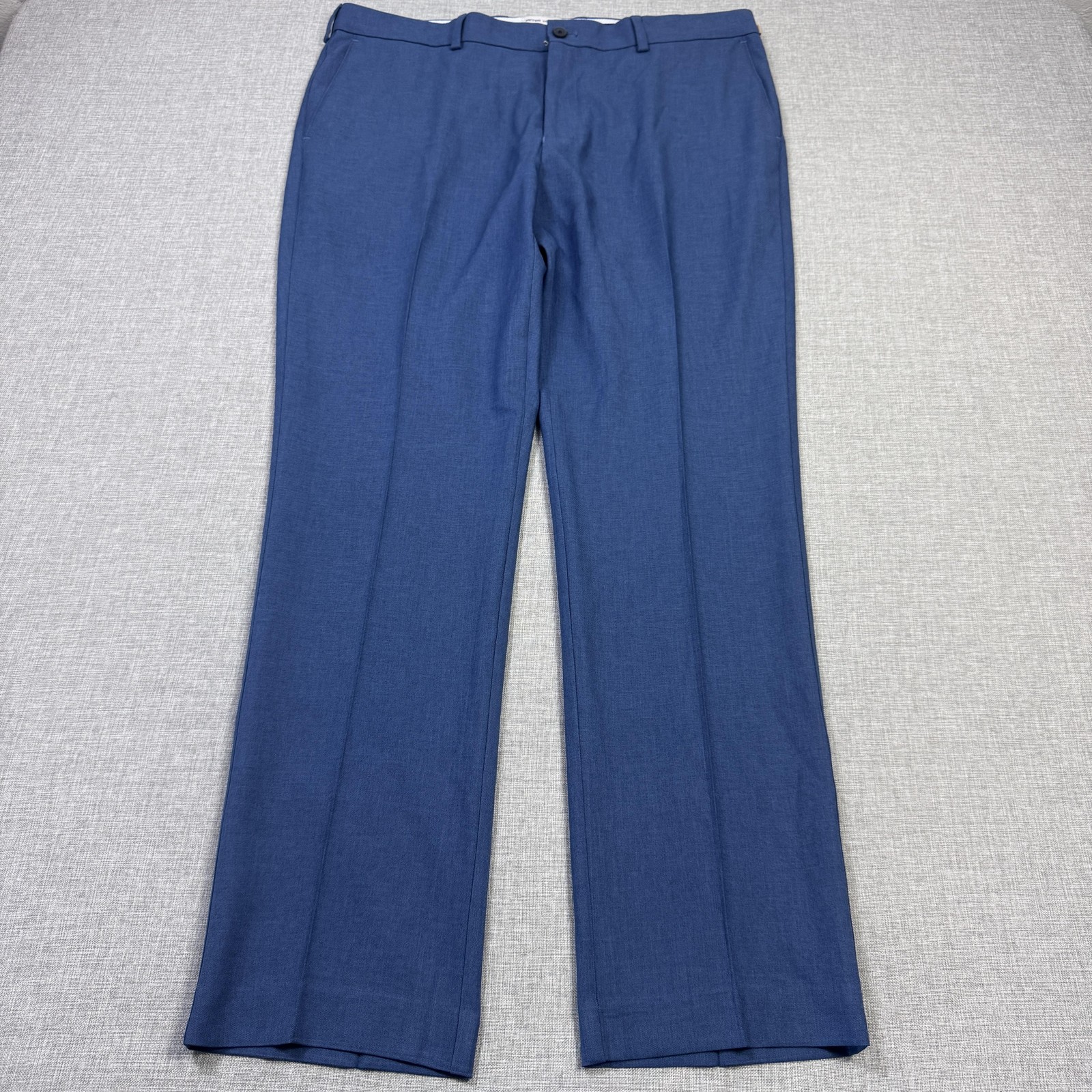 Peter Millar Charlotte Dress Pants Mens 35×30 Blue Classic Fit 2-Way Stretch