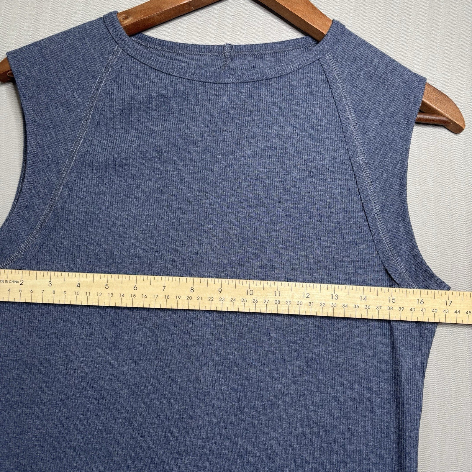 PRETTYGARDEN Ribbed Knit Tank Top Womens Medium Cap Sleeve Fitted Classic Chic