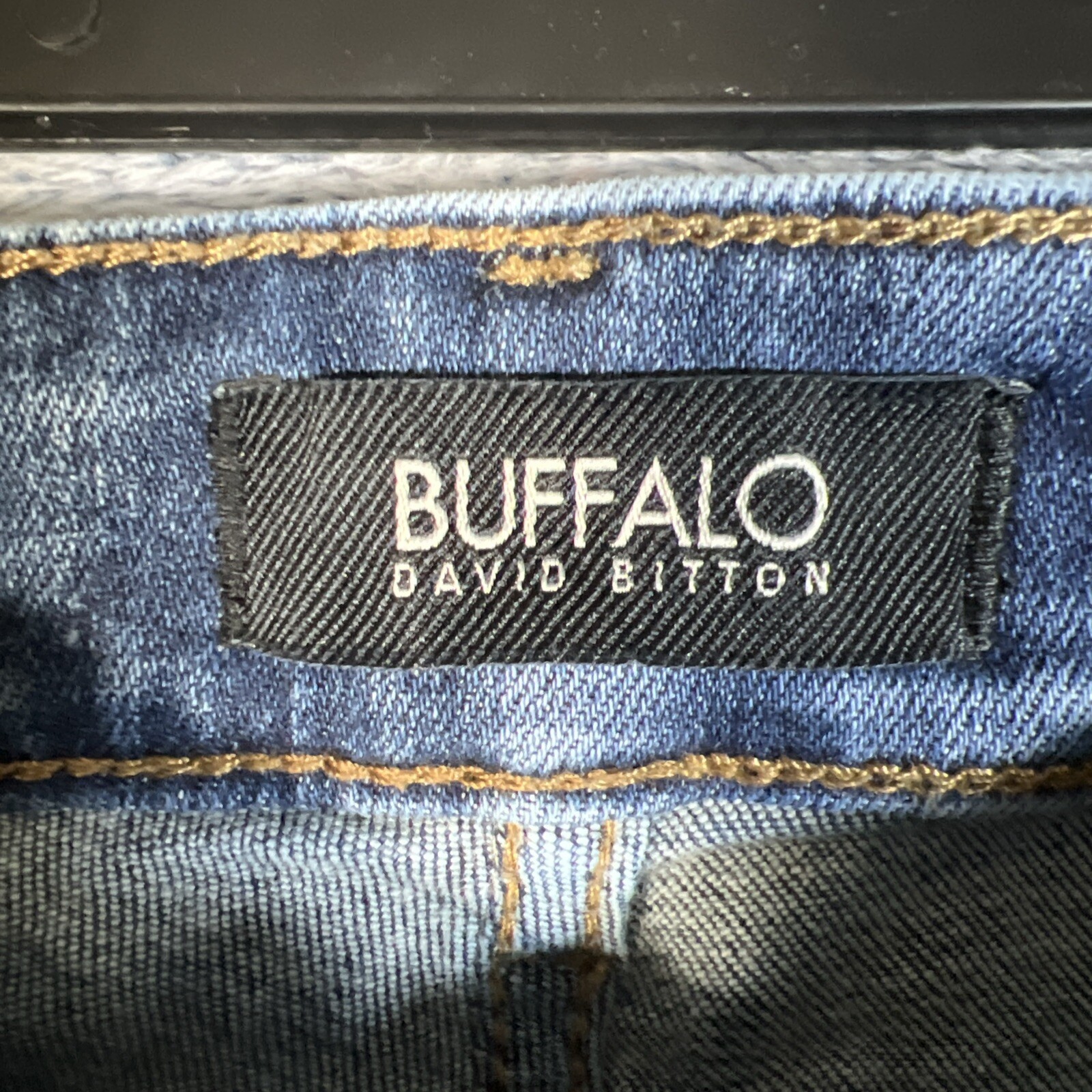 Buffalo David Bitton Hope Women’s Mid Rise Skinny Stretch Raw Hem Jeans Size 32