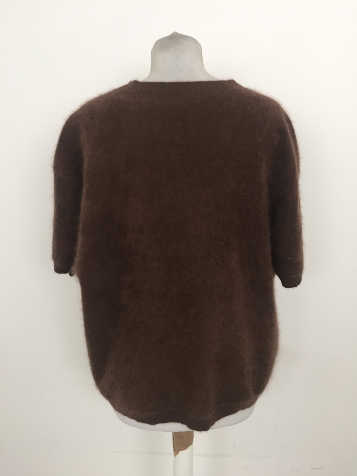 Autograph Women’s Jumper Size XL Conker Brown Knit With Cashmere S/Sleeve New