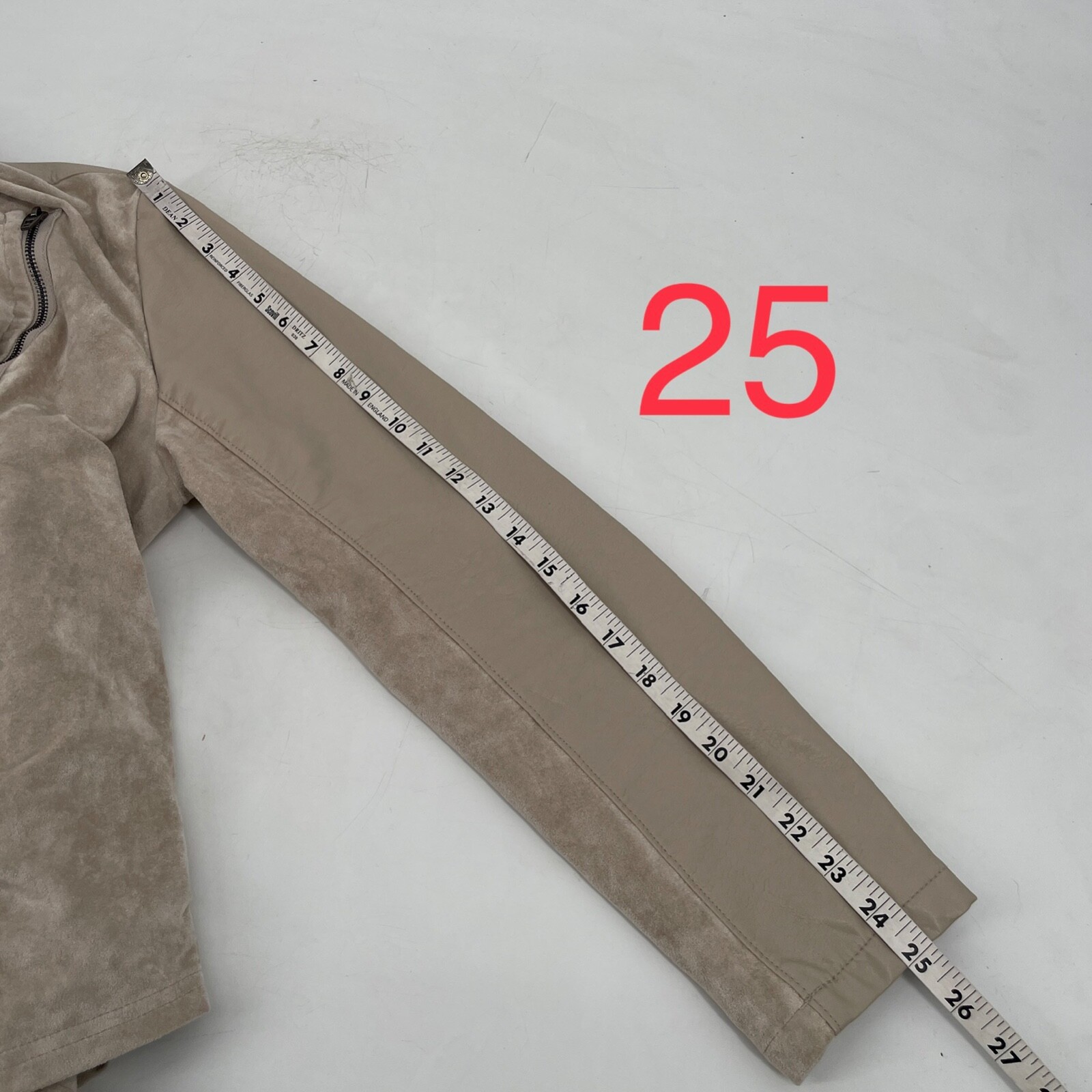 Blank NYC womens Size L Sunny Days Moto Jacket faux suede asymmetrical zip