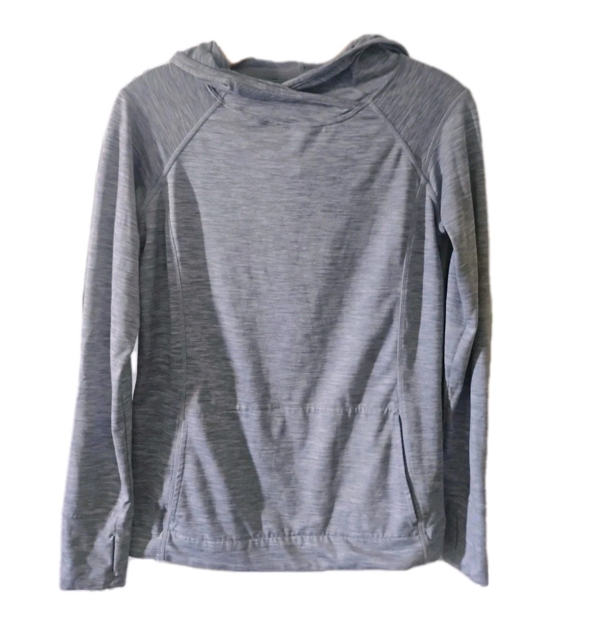 Danskin Ladies Cozy Hoodie Grey Size S Outdoor Gym Outdoor Sports