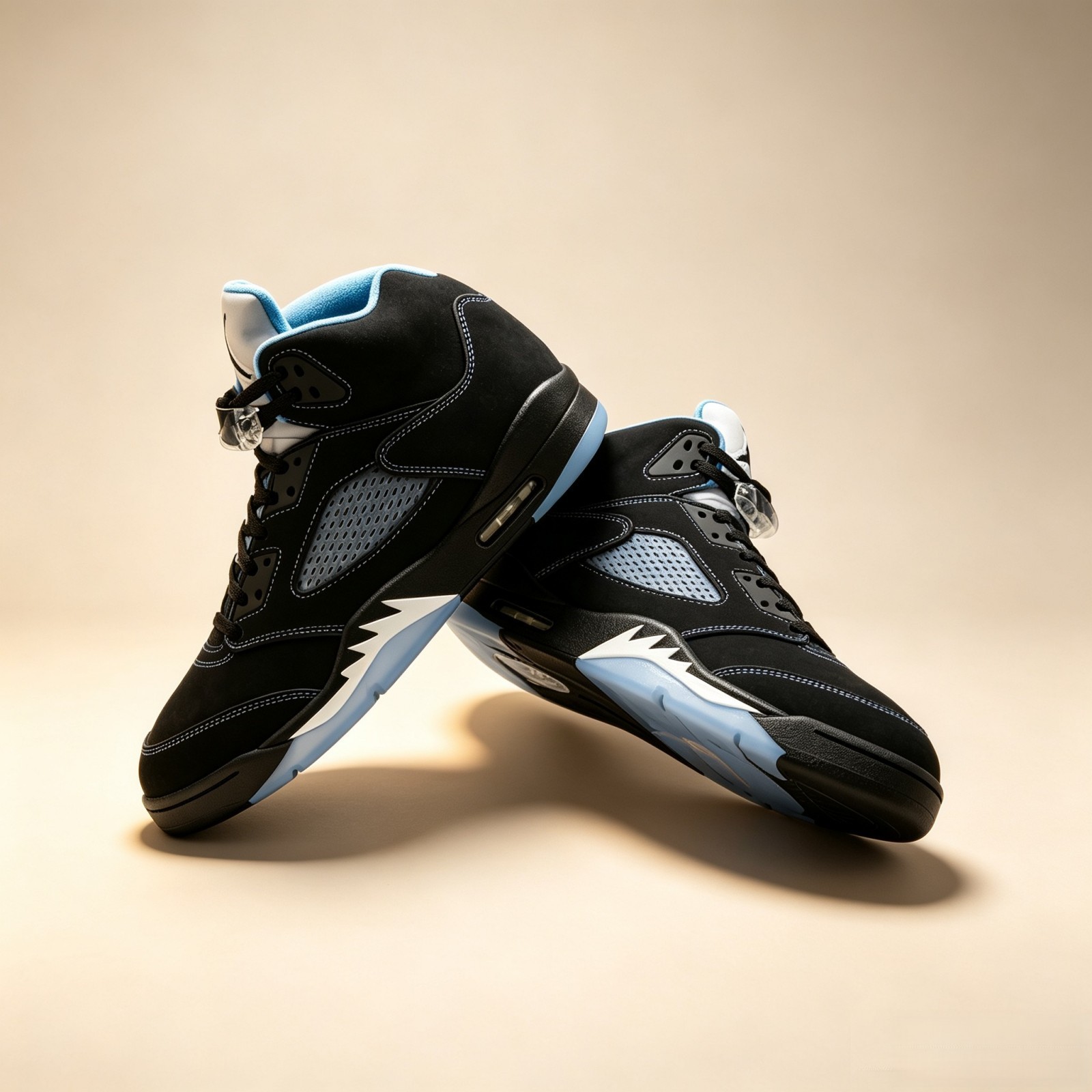Jordan 5 Retro Black University Blue DD0587-008 Running Shoes Men’s Size 7-13