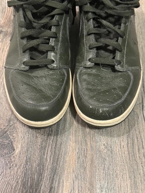Nike Dynasty High Quickstrike – Dark Army – White Size 10.5 – 378828-331