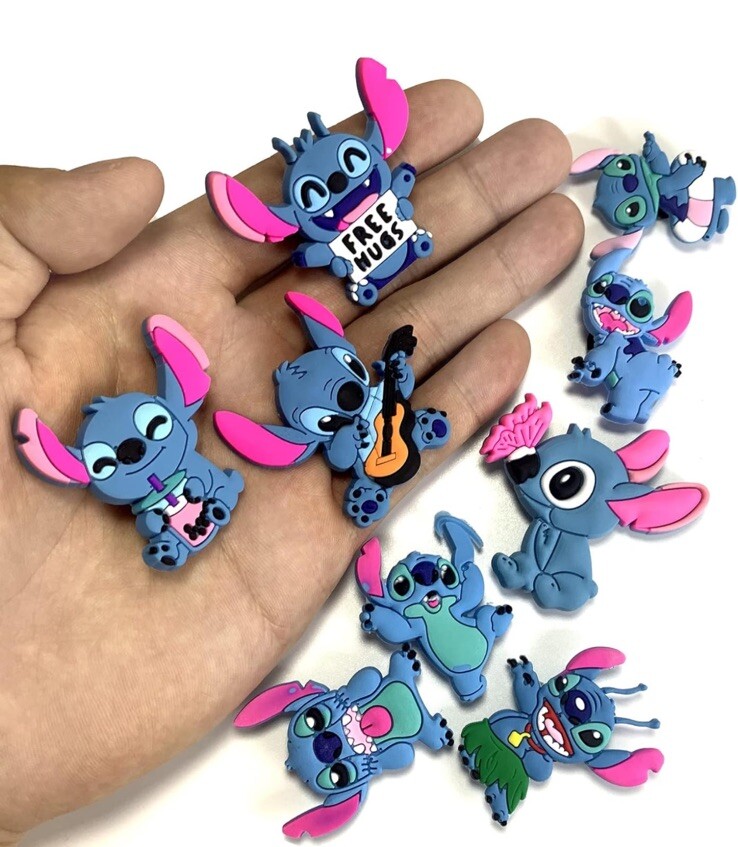 LILO & STITCH – 15pc Shoe Charms cute croc decoration Premium FREE SHIPPING