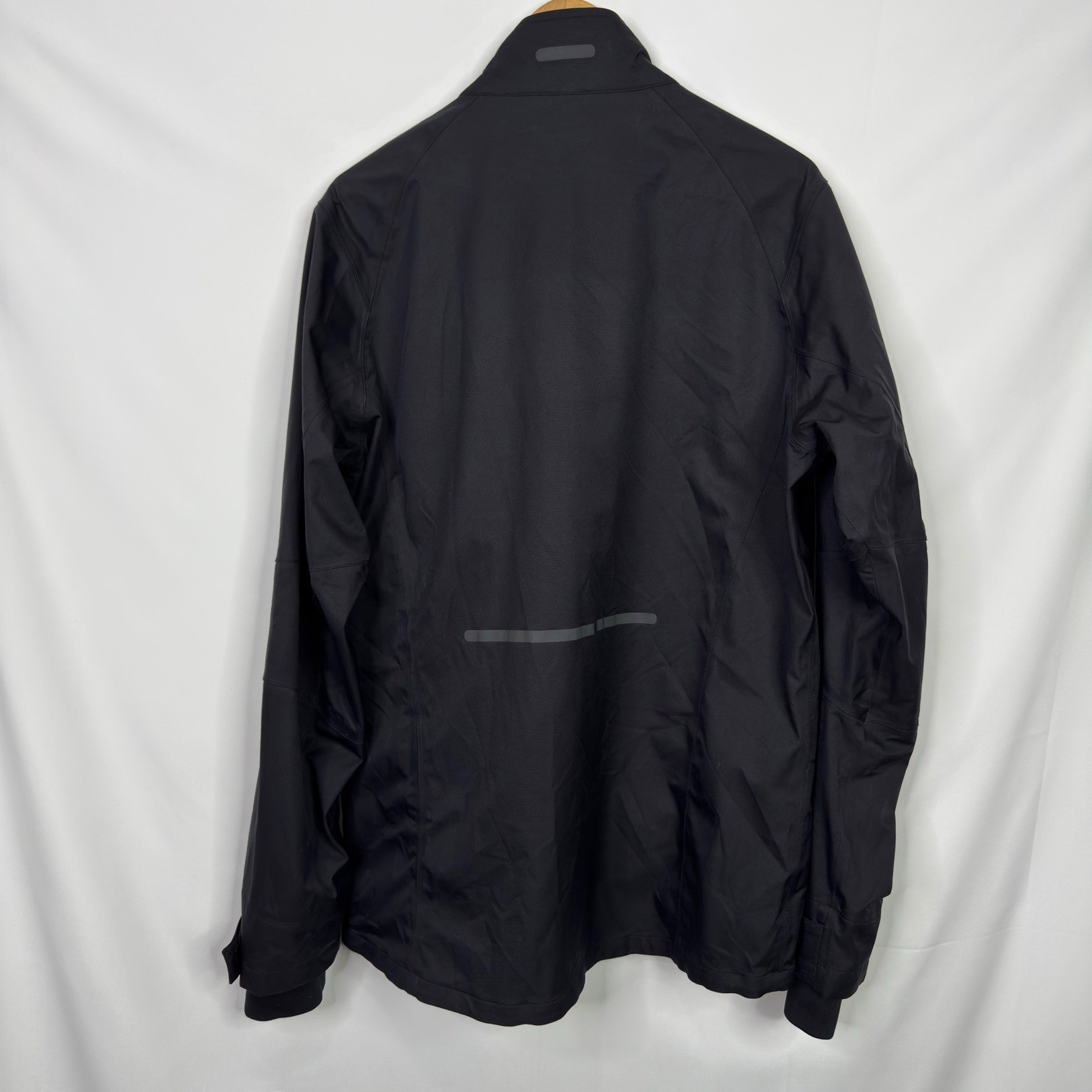 Le Coq Sportif Ermilos Black Outdoor Jacket Mens XL Sportswear Outerwear
