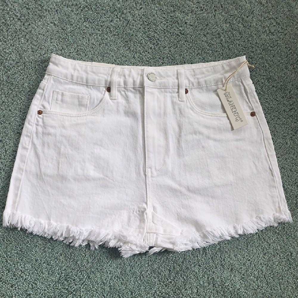 BlankNYC Women’s White Shorts, The Reeve, NWT, Size 29