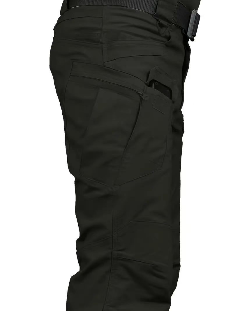 Men’s Pants Cargo Tactical Work Combat Pants Outdoor Hiking Waterproof Trousers