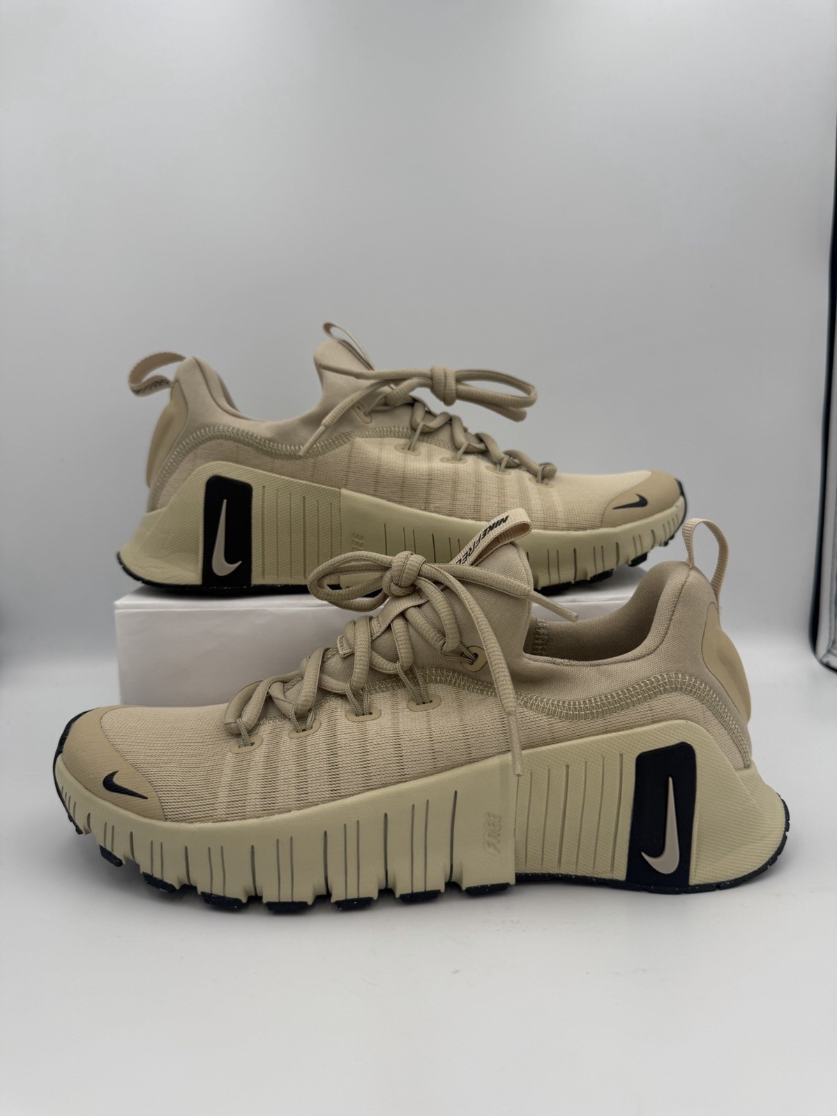 Nike Free Metcon 6 Desert Khaki – FJ7127-200 New Size 7.5