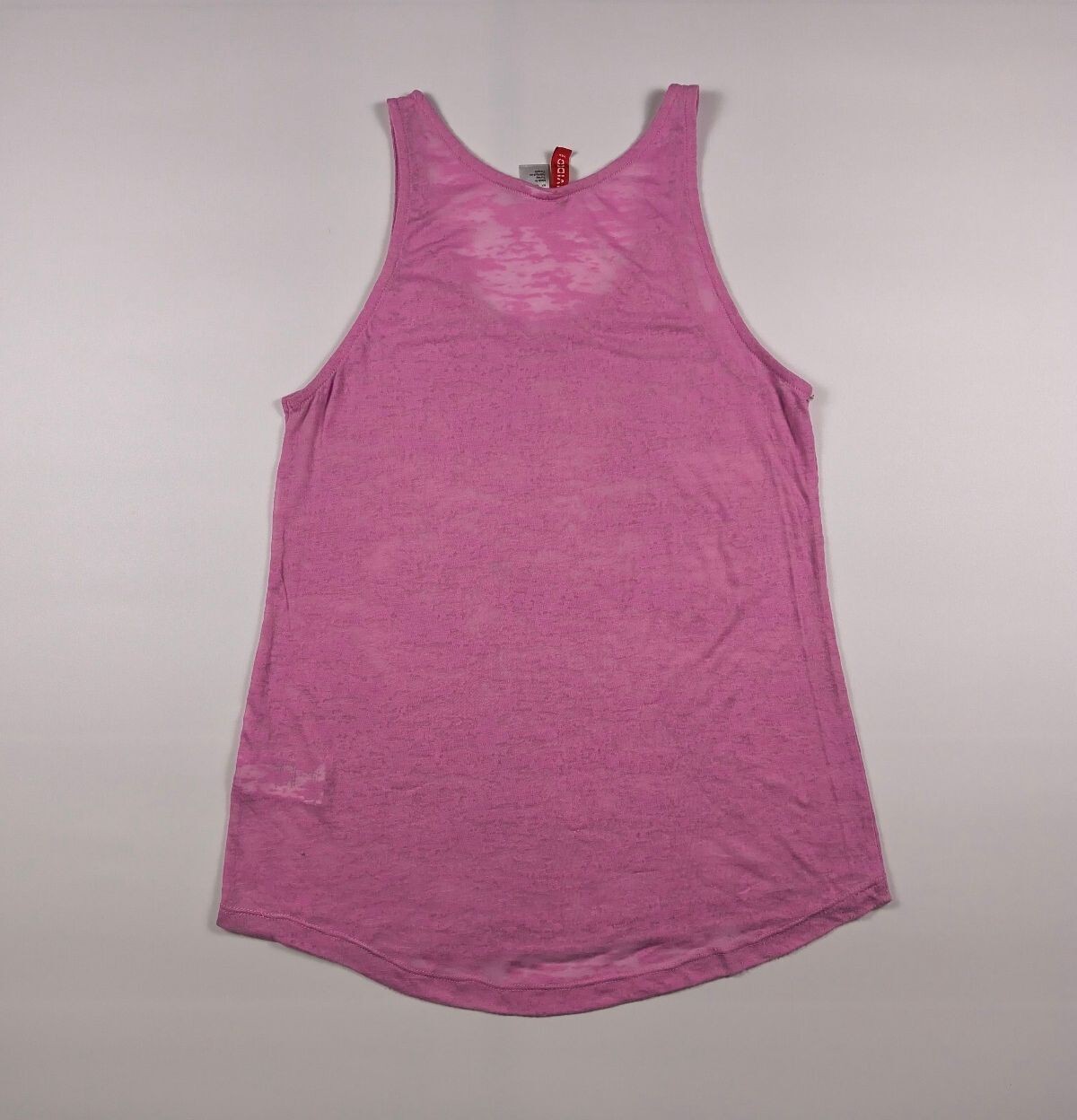 H&M Divided Pink Skull Print Tank Top, Size S