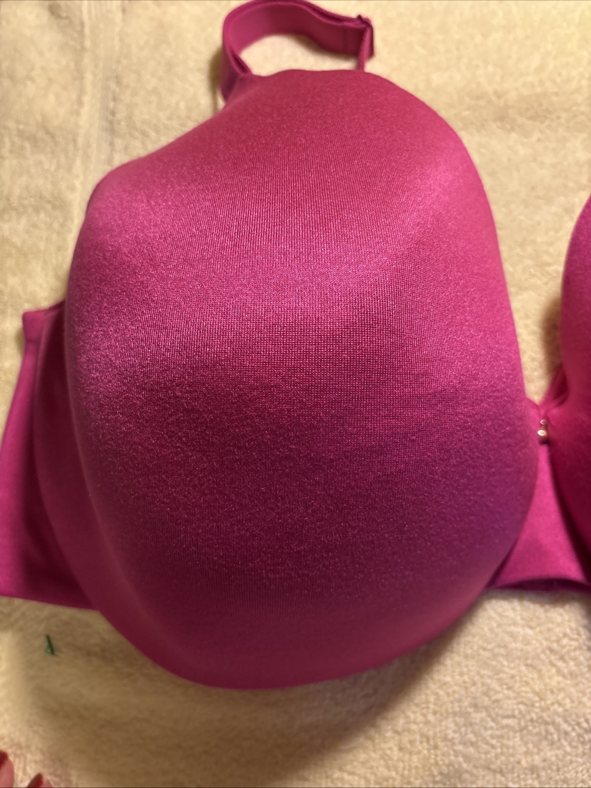 Cacique Bra 42G Fushia Full Coverage Lightly Lined UW Back Smoother FR/SHP