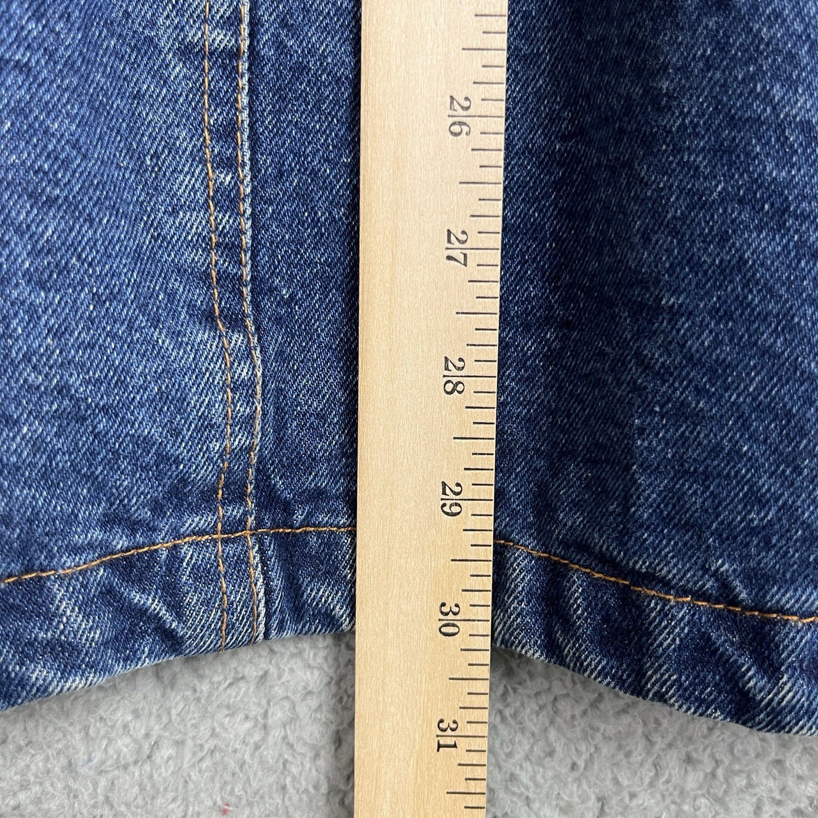 Vintage Retro Denim Jacket Womens Medium Oversized Western Ranchwear Chore 90s