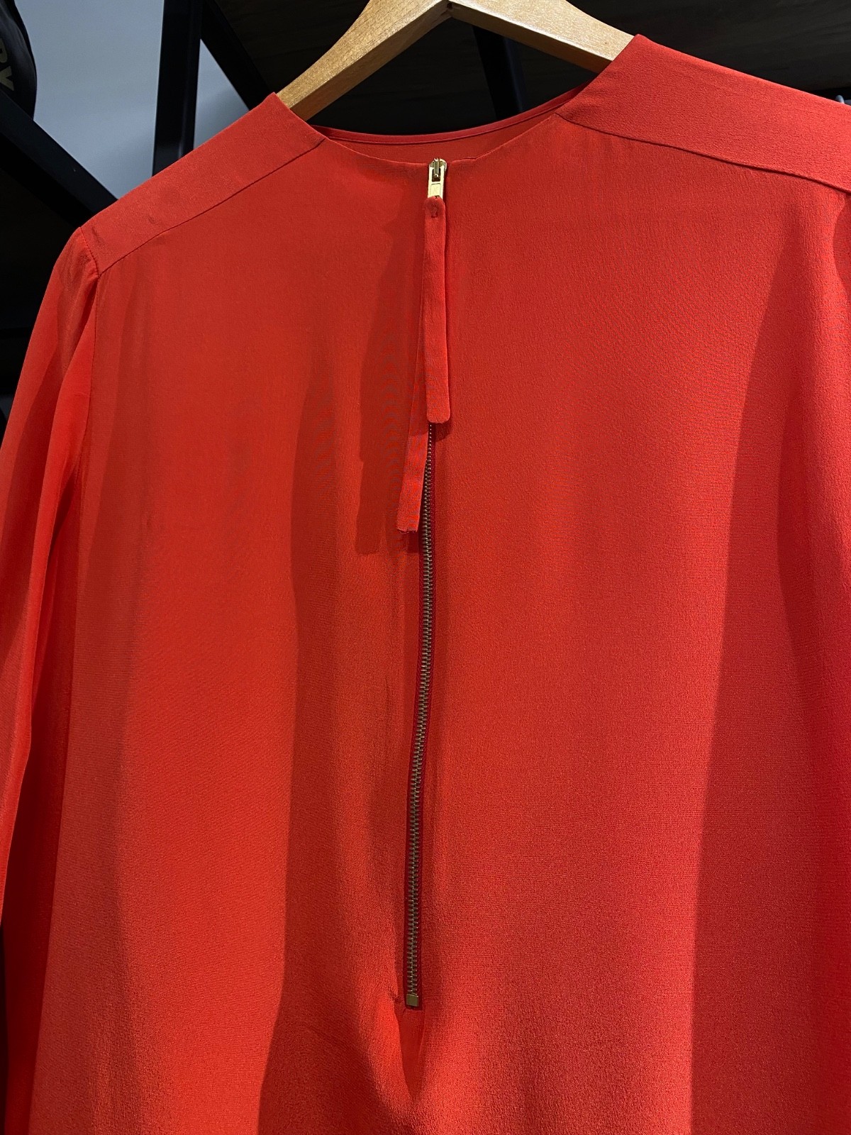 Rare vintage Miu Miu Red Silk Dress Size 40