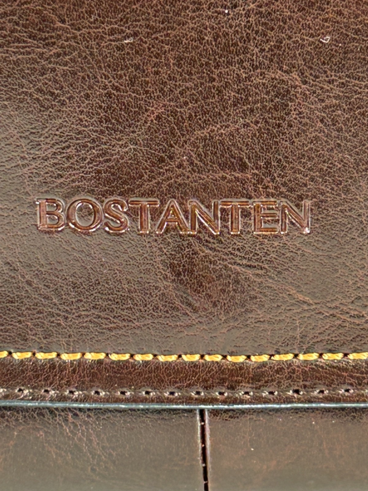 BOSTANTEN Leather Laptop Backpack 15.6 inch Computer Bag – C1