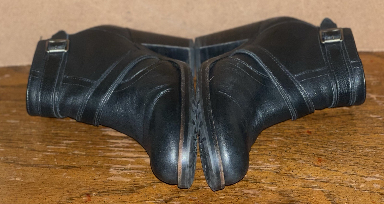 Ariat 450003278 Size 36.5M / US 6B Women’s Black Leather Zip Side Bootie Shoes