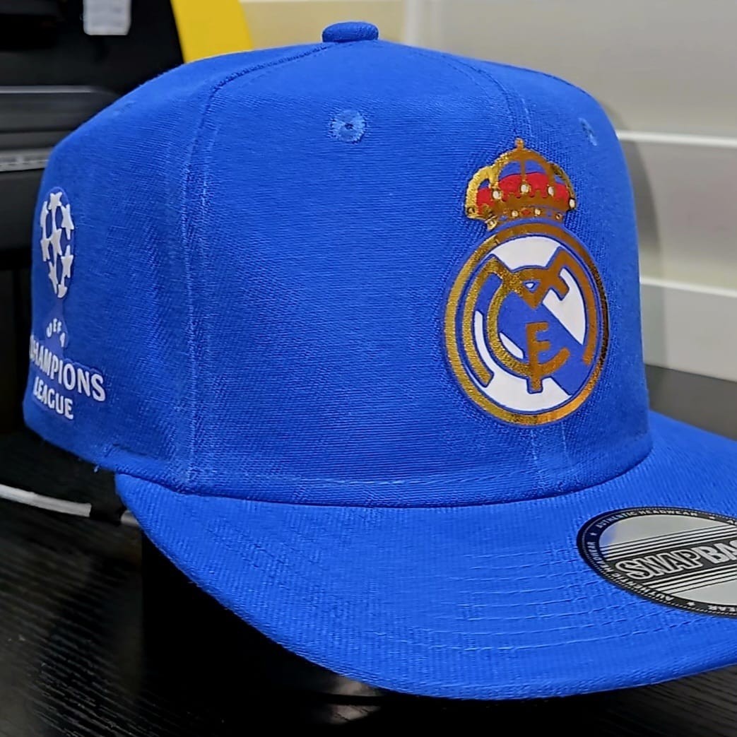 sports club Real Madrid Club RMFC Blue Cap Adjustable size, Champions League