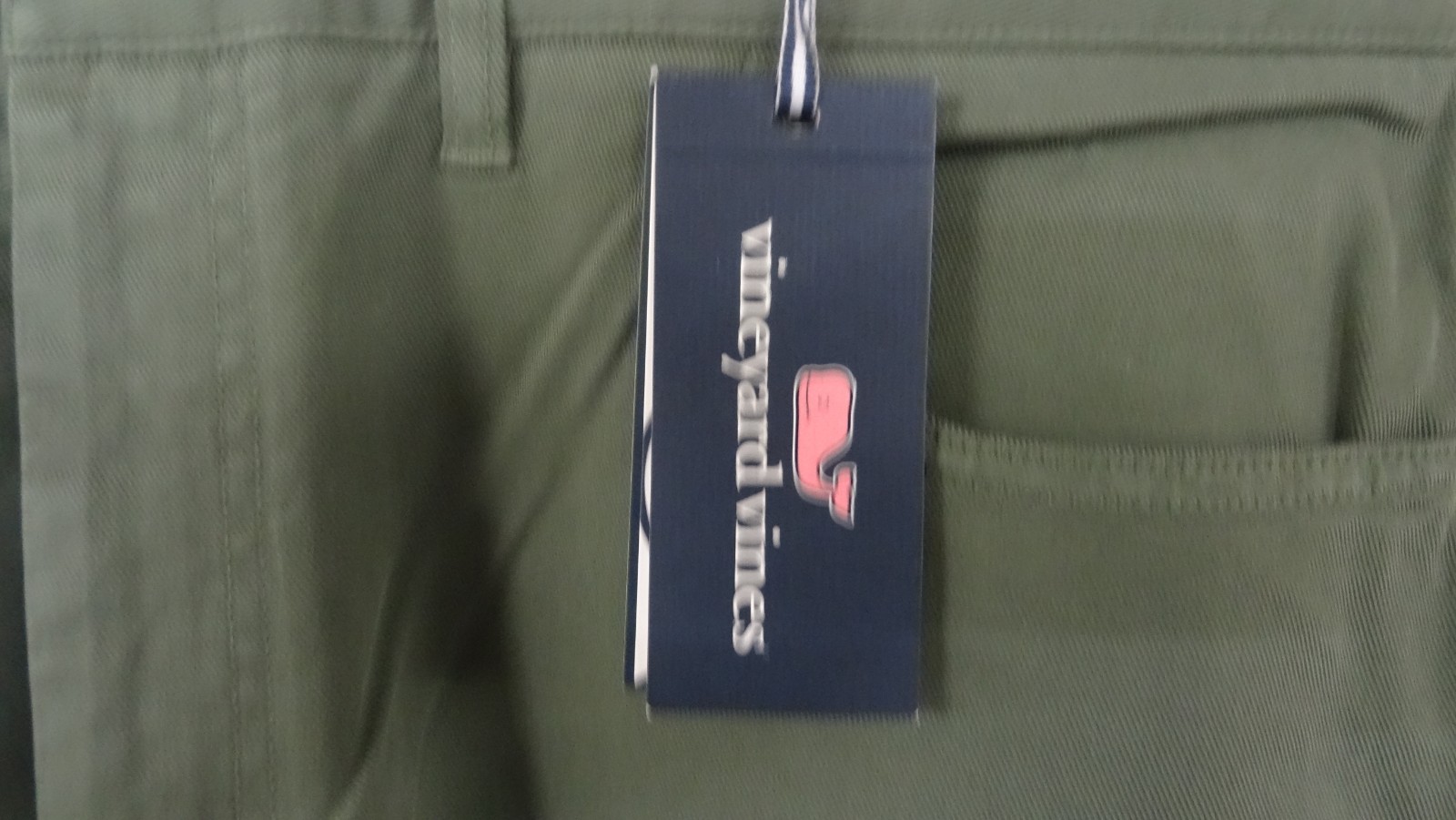 Vineyard Vines Mens Green Straight Leg Jeans Sz 40 x 32 . NWT