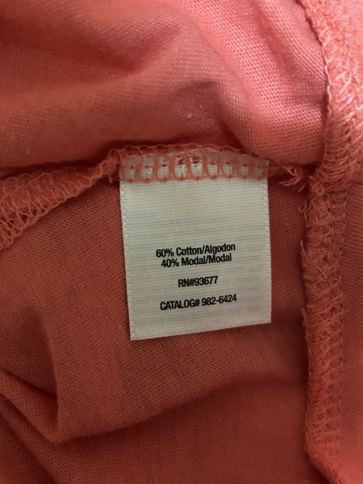 a.n.a. Women’s 1X Pullover Blouson Top Coral Boho Cottage Core NWOT