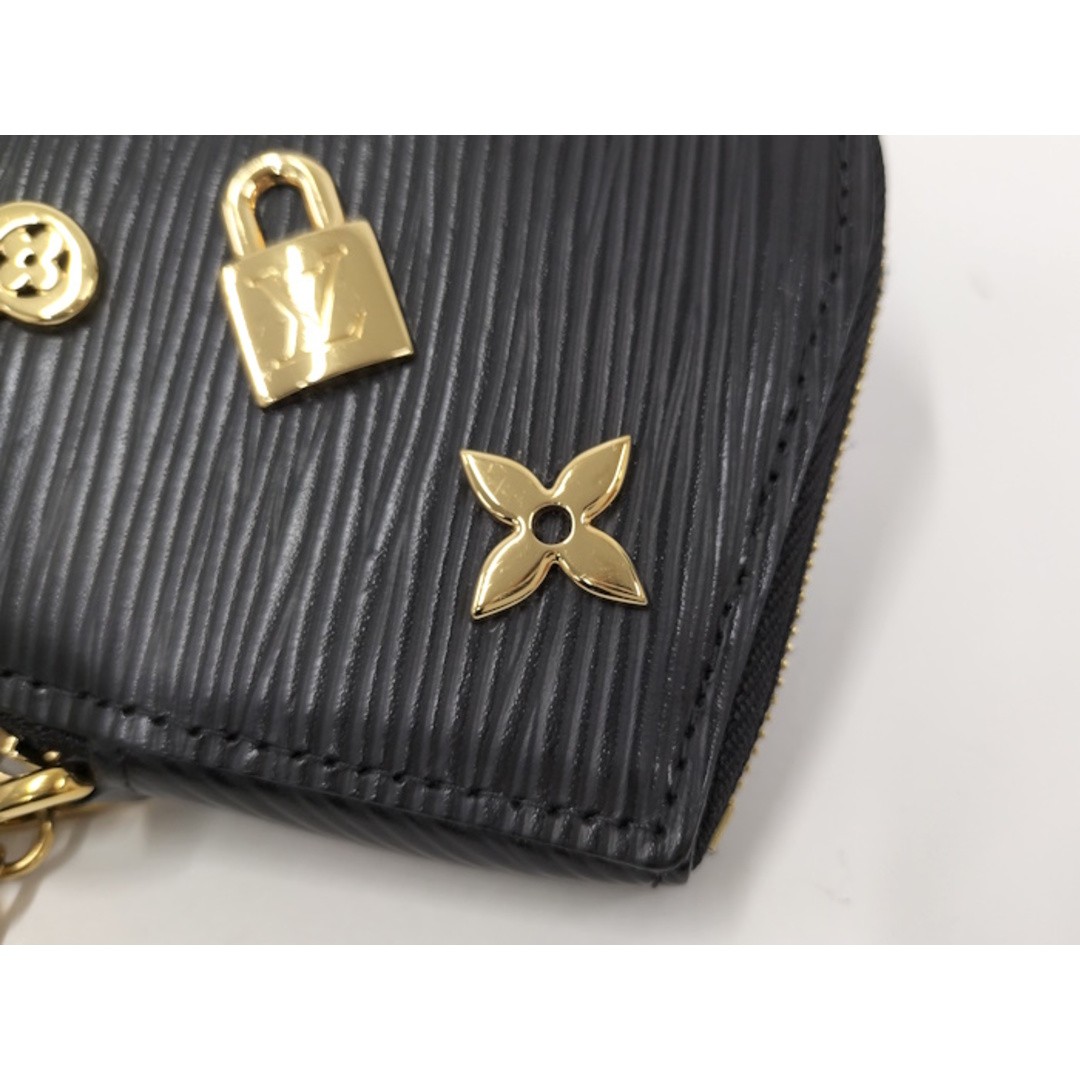 Louis Vuitton Portomone Cool Love Lock Coin Case Epi Used SKAI-0