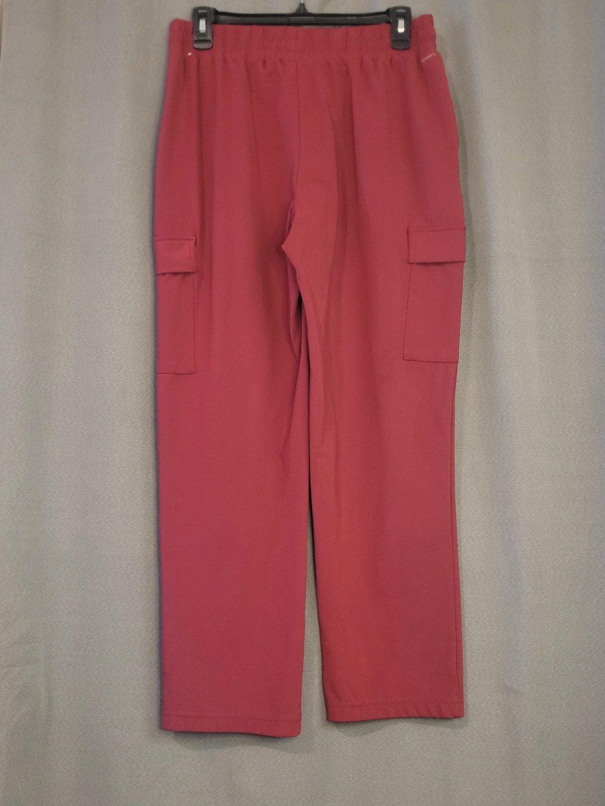 Mondetta Performance + Luxury Women’s Red Cargo Pants L Stretch Pockets Yoga