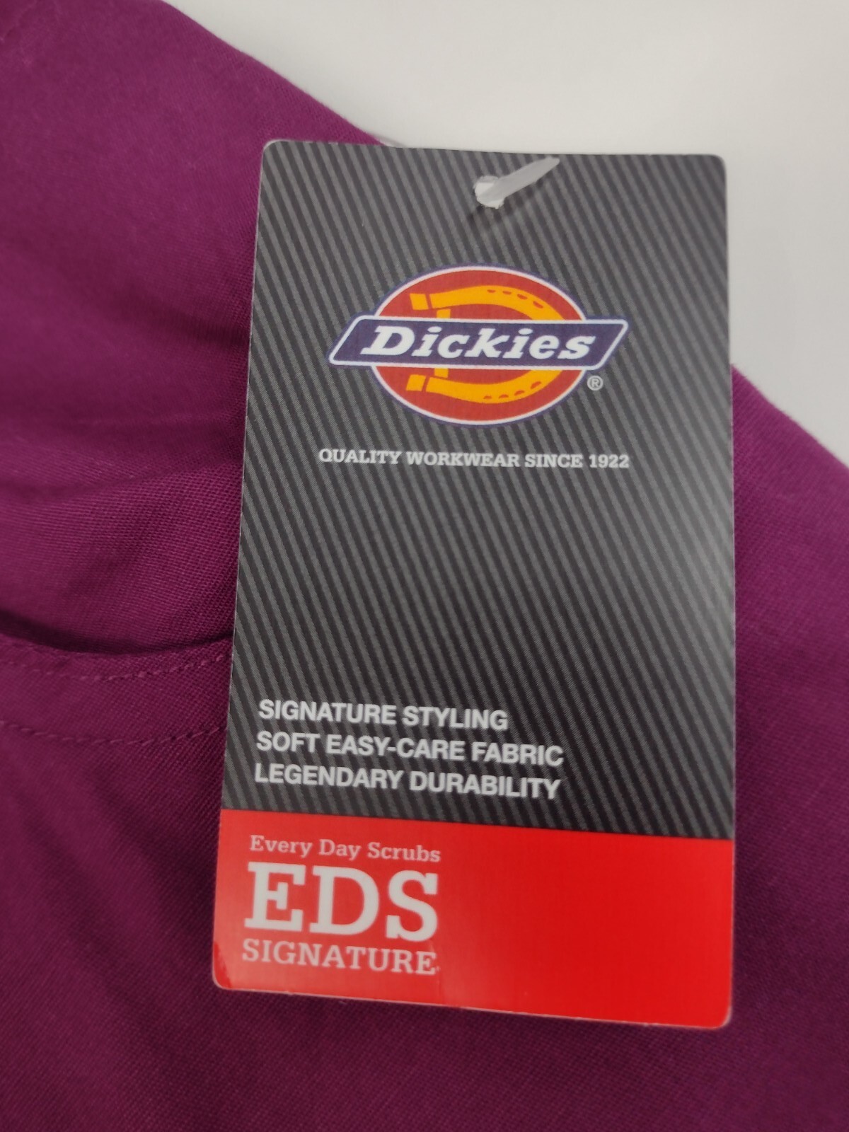 NWT Dickies Women’s Modern Classic Small Petite EDS Scrub Bottom Purple #1593
