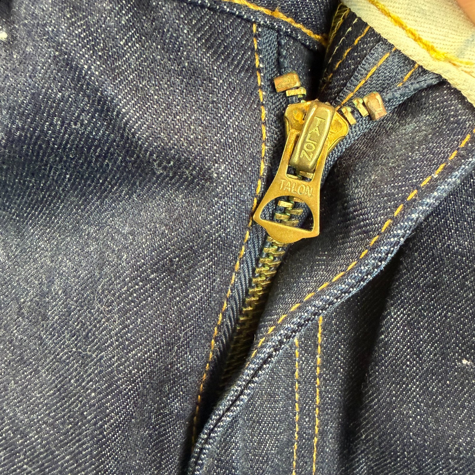 Quality Mending Co Norman Selby Selvedge Jeans Men 29×34 (Tag 28×32) NY USA Made