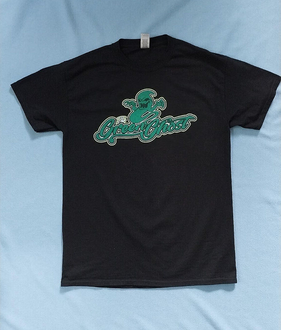 Green Ghost Monster Truck Pulling T Shirt MEDIUM Michigan No Flaws