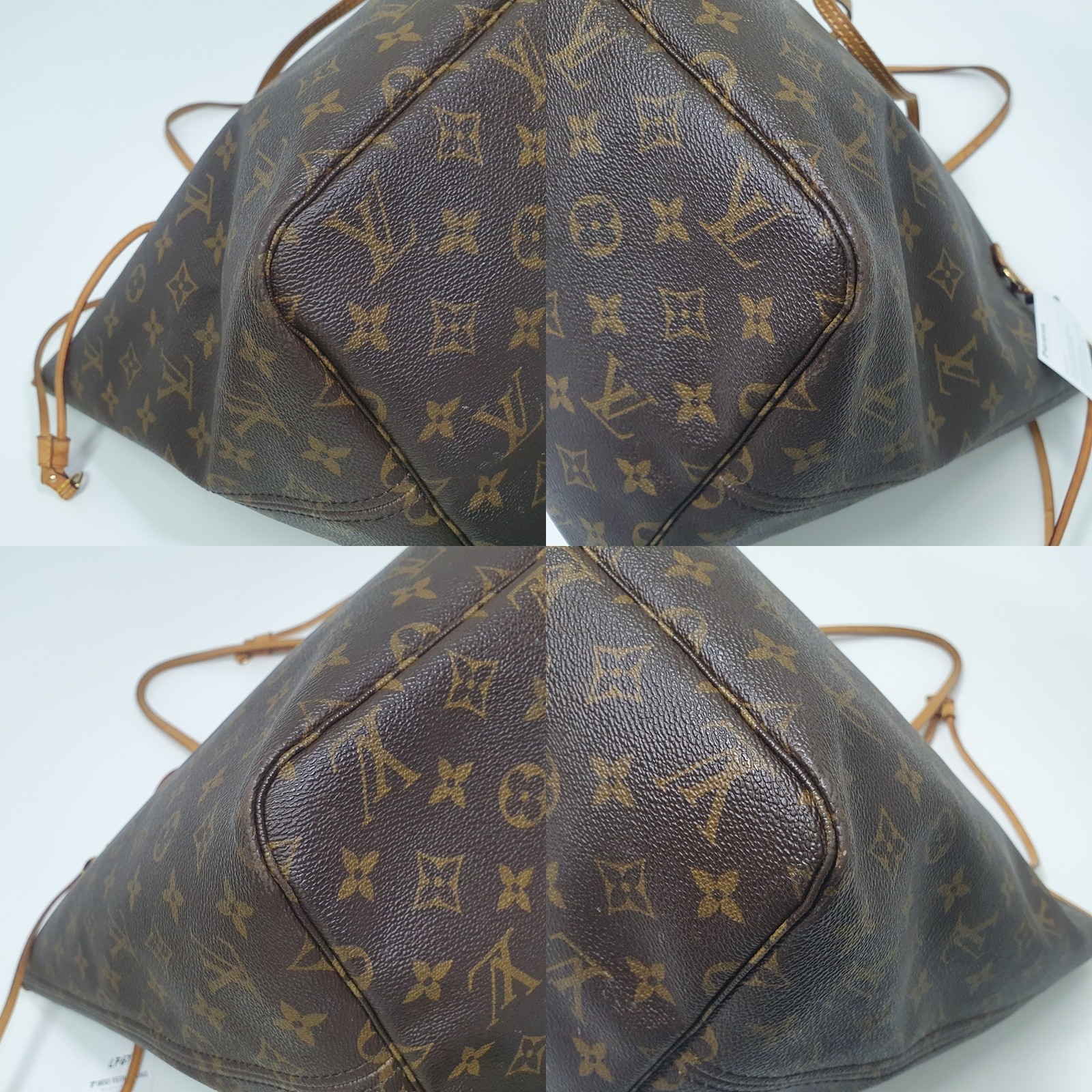 TARIFF FREE Authentic Louis Vuitton Neverfull GM Monogram M40157 Dust bag LF677
