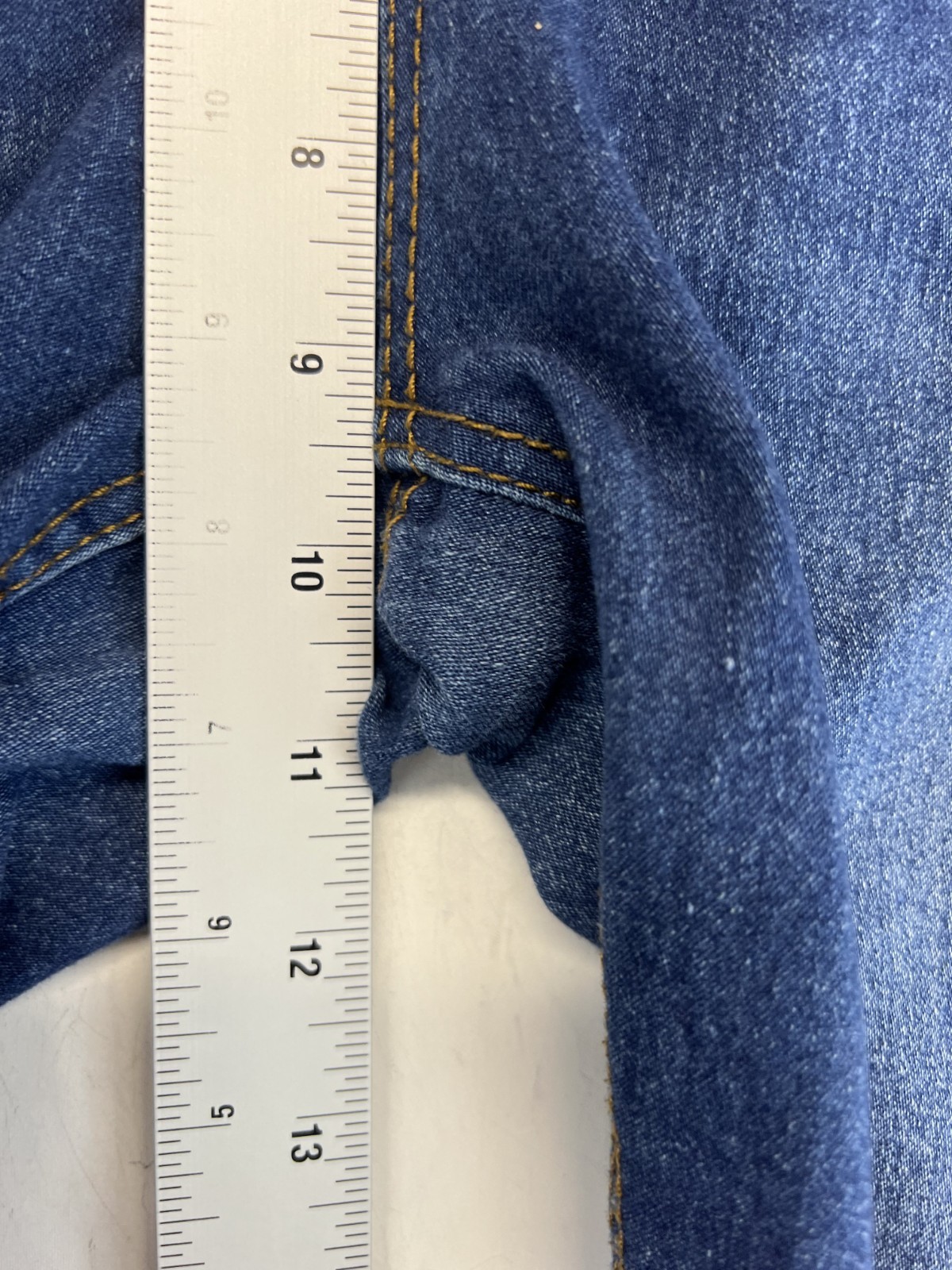 Jvini Fashion Jeans – Womens Size M – Blue – Pull On Jegging – Stretch (4585)