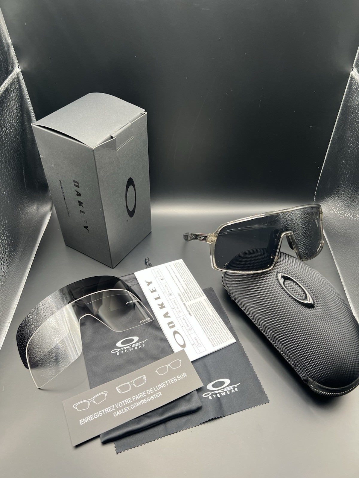 Oakleys Sunglasses Clear Frame Sutro Model 009406-9037