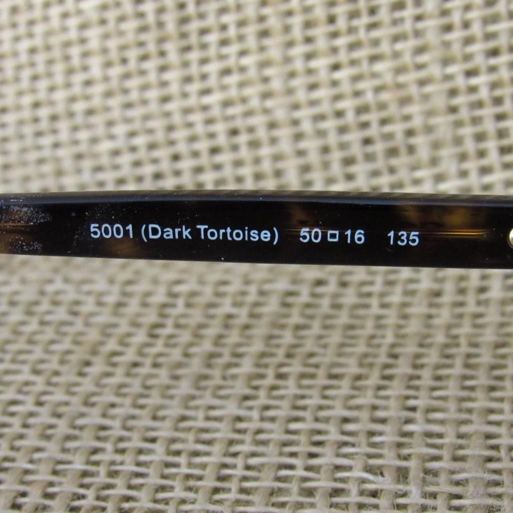 COACH HC 6054 Elise 5001 Eyeglass Frames Dark Tortoise Full Rim ~ Original Case