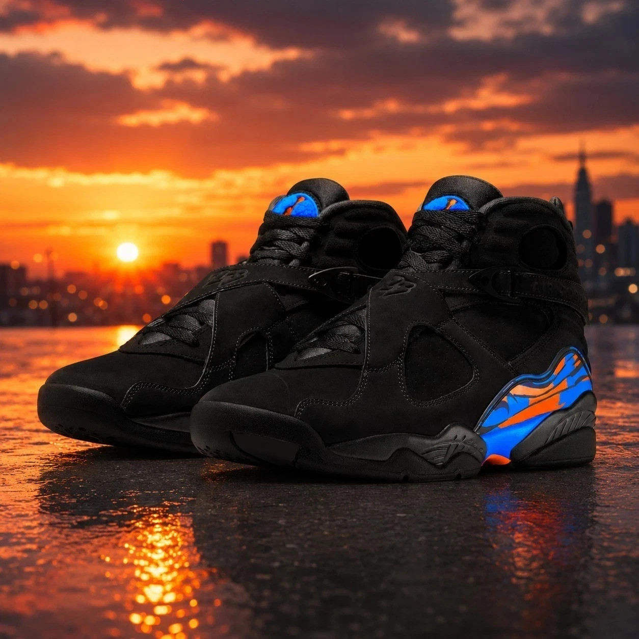 Jordan 8 ‘Knicks” 2026 Men’s Size US 7-12