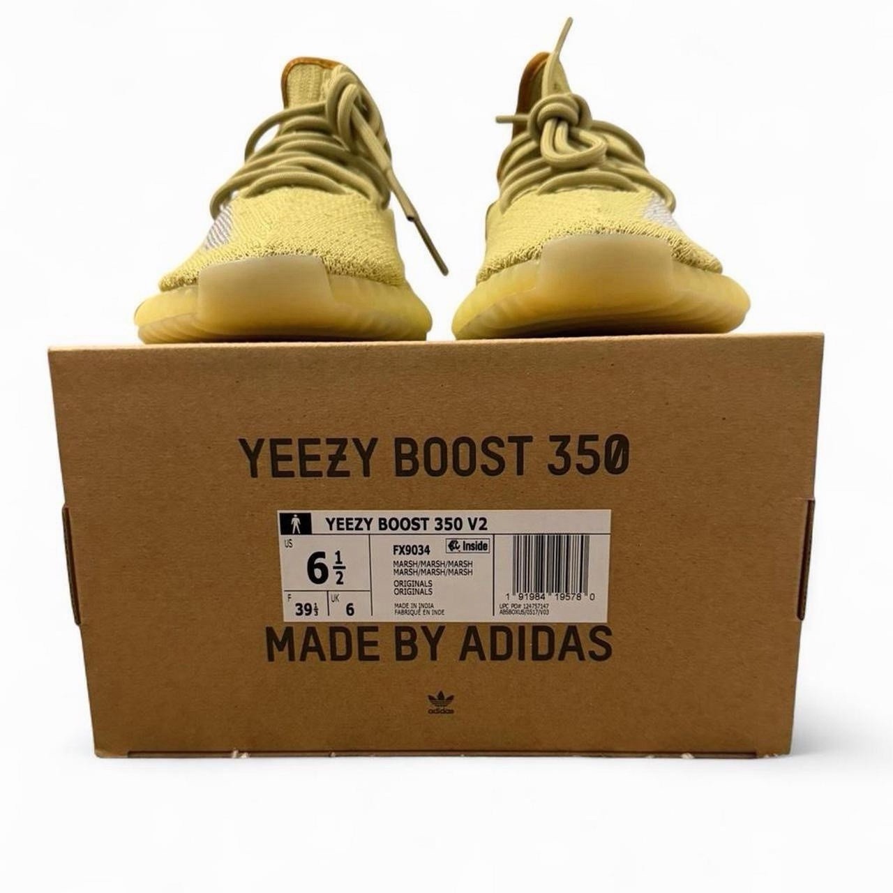 adidas Yeezy Boost 350 V2 Marsh Primeknit Low Top Sneaker FX9034 2020