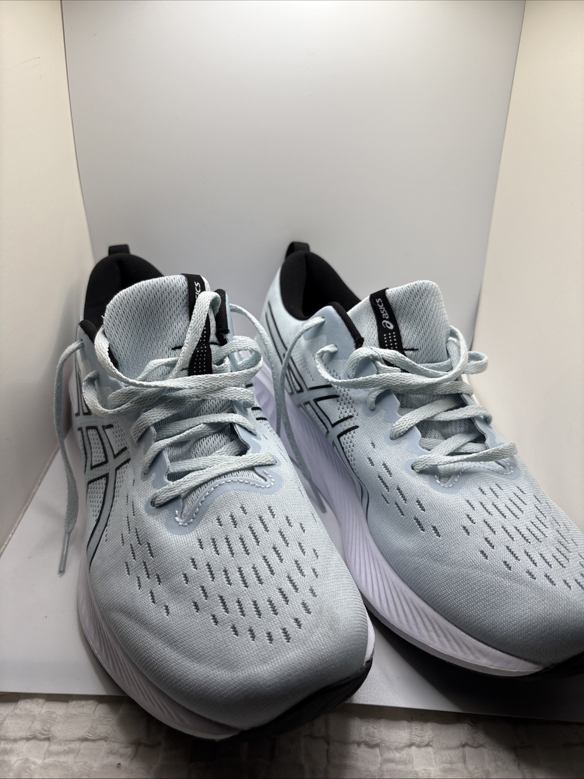 NIB MEN’S ASICS GEL EXCITE 10 COOL GREY/BLACK RUNNING SHOE SNEAKERS 10.5