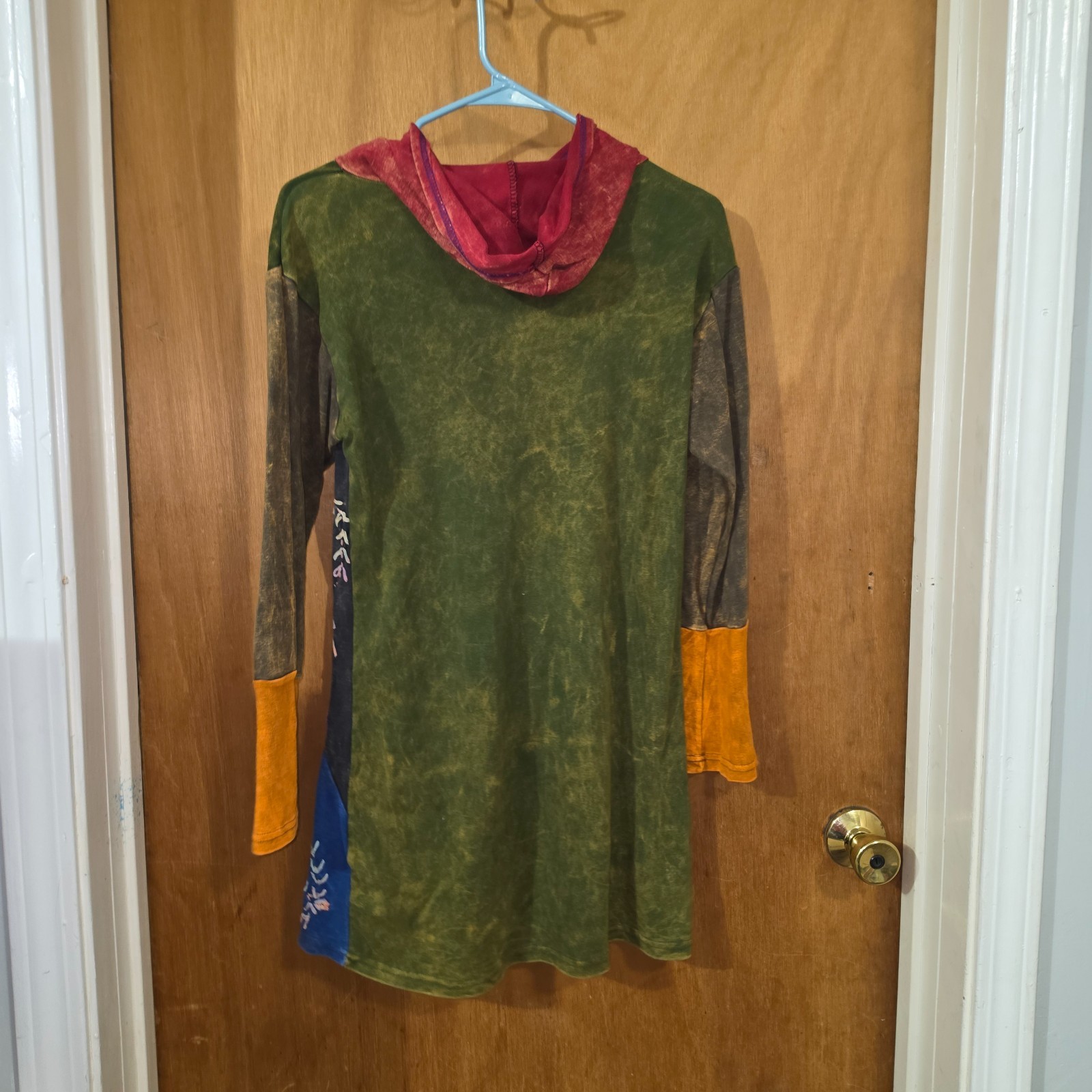 Boho Colorful Zip Jacket M