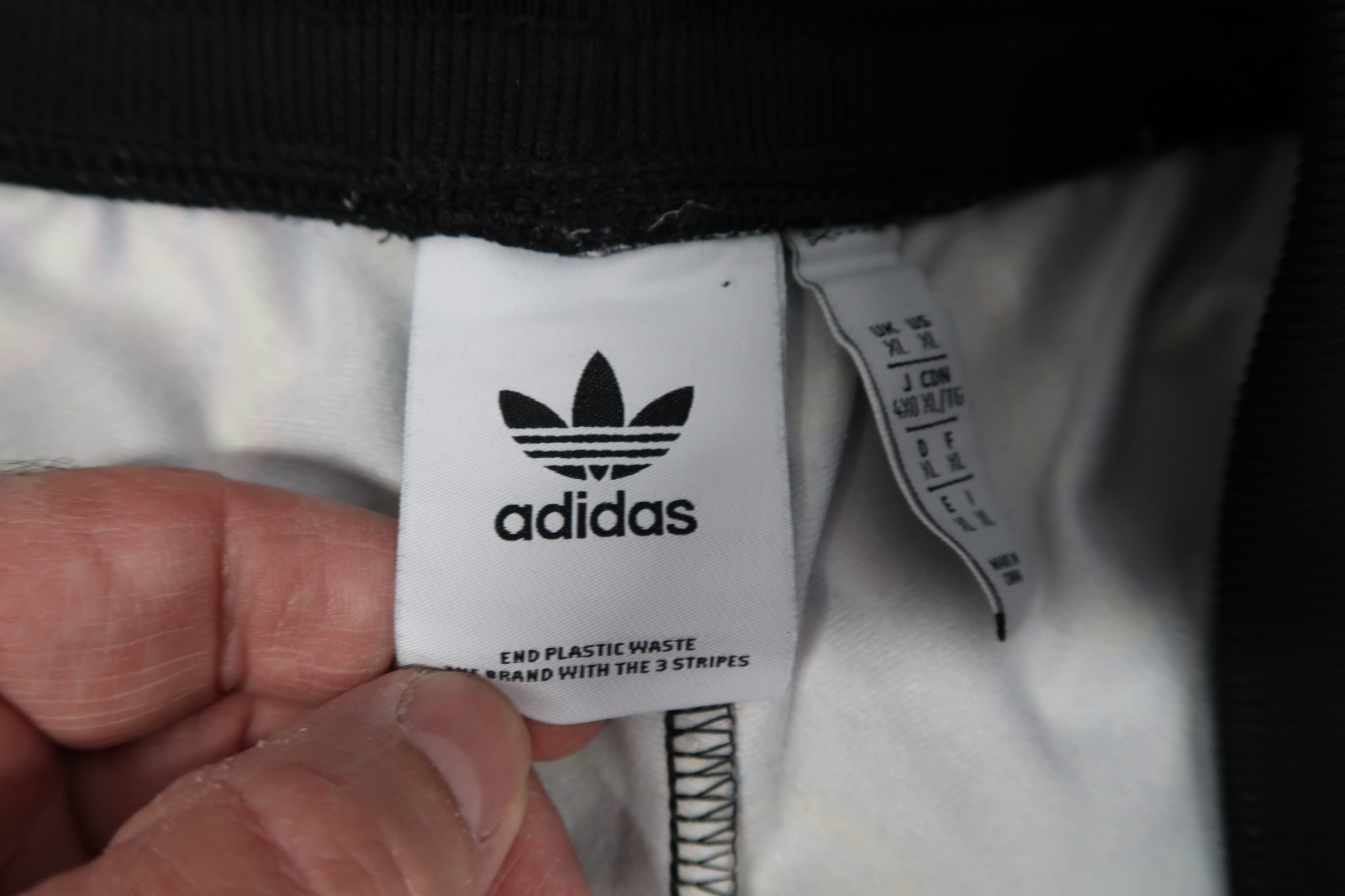Adidas 90s Retro Graffiti Men XL (36X29) Colorful Joggers Sweatpants Hip Hop