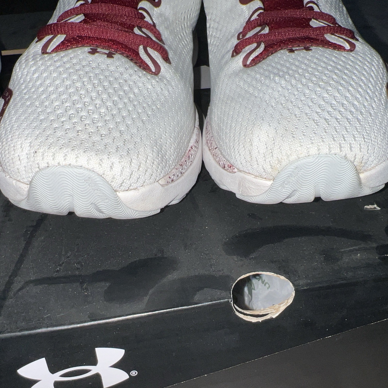 Under Armour UA Spawn 5 South Carolina Gamecocks Shoes both pairs in excellent