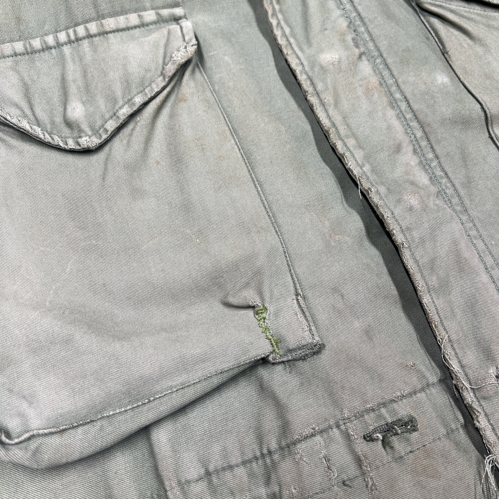 Korean War US Army Military Field Jacket M51 M-1951 Combat Cold Weather Medium