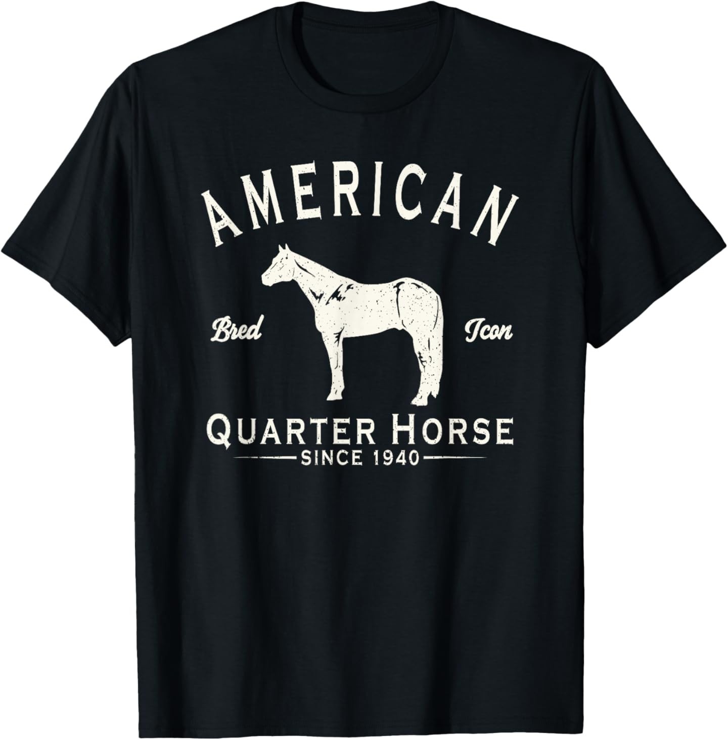 American Quarter Horse 1940 – Equestrian Saddle Riding T-Shirt