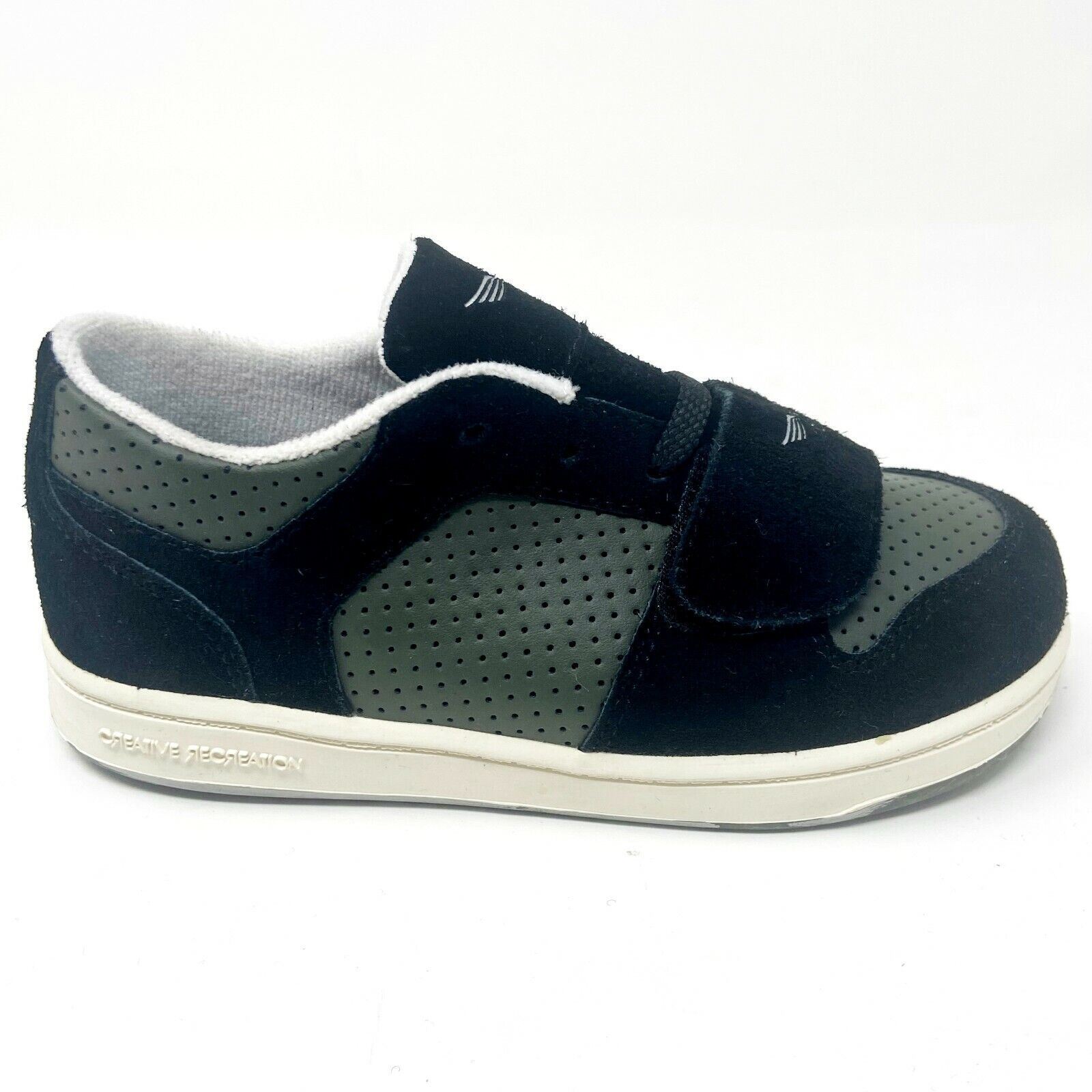 Creative Recreation Cesario Lo Military Black Toddler Baby Sneakers