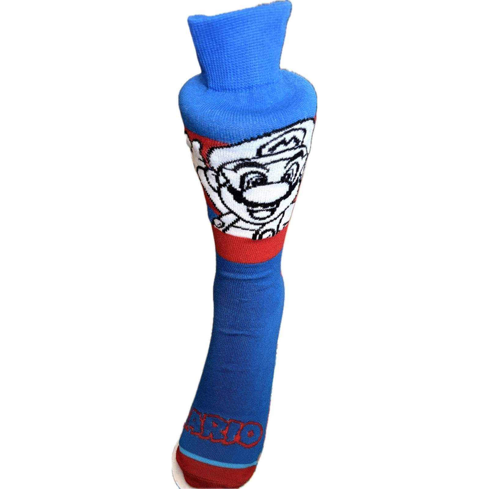 Nintendo Unisex Super Mario Bros Iconic Graphic Socks Bundle 3 Pairs Size 10-13