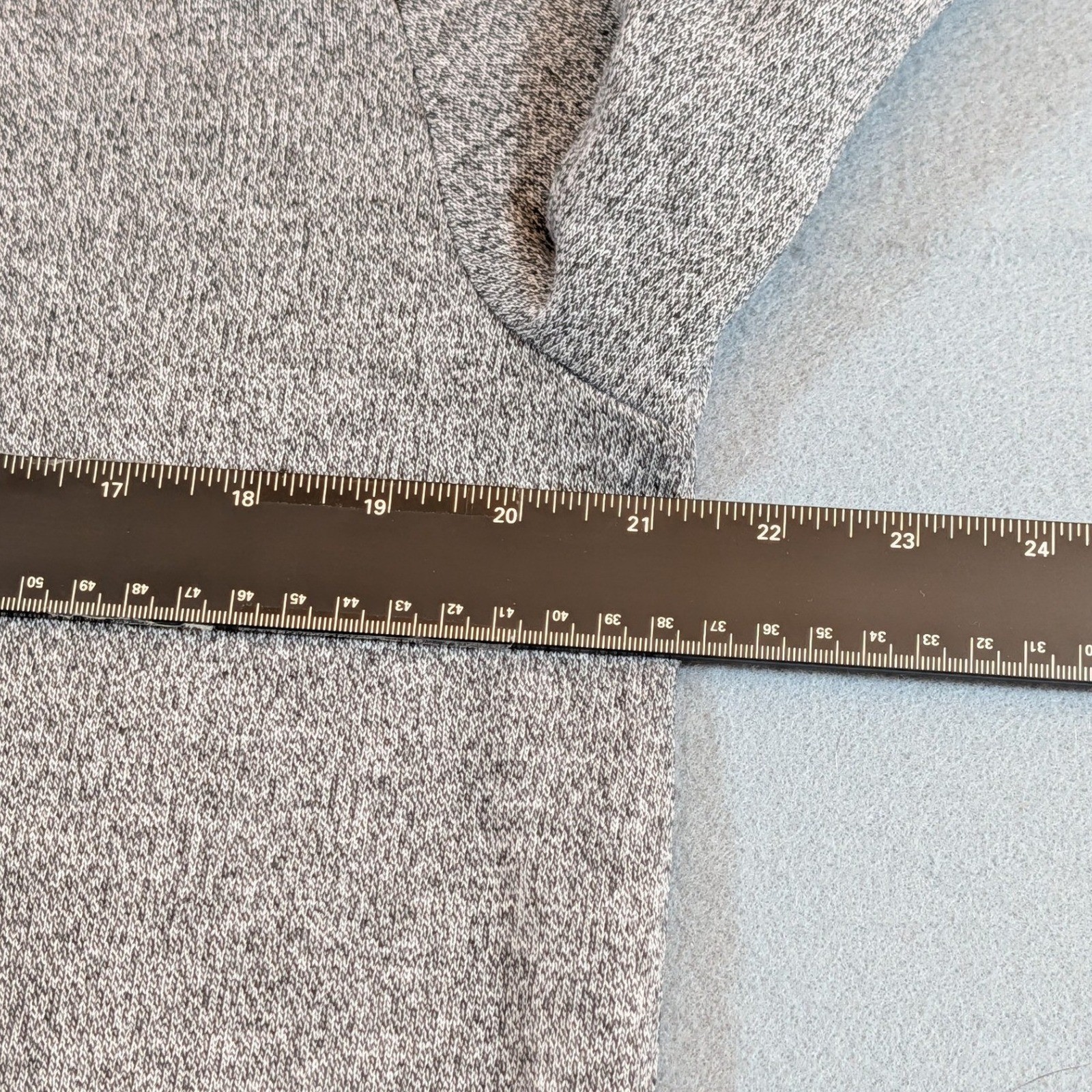 Johnnie-O Reflex Quarter Zip Golf Pullover Mens Medium Grey Heather
