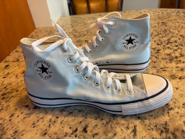 New Converse CTAS Hi-Top Sneakers Blue Supermoon, A10535F, Men’s sz 9.0/EUR 42.5