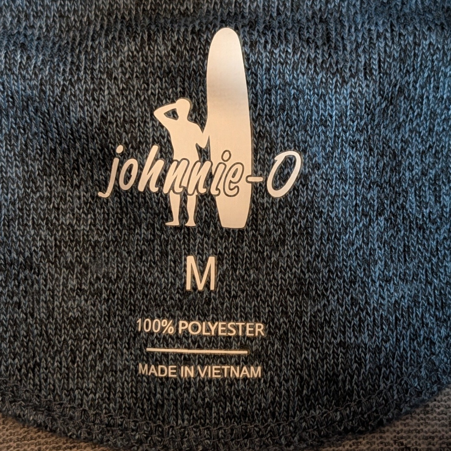 Johnnie-O Reflex Quarter Zip Golf Pullover Mens Medium Grey Heather