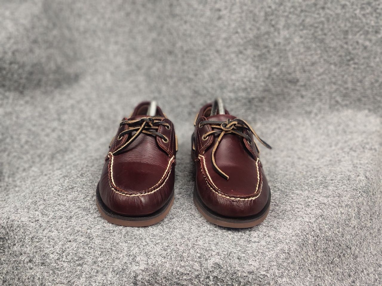 Timberland Classic 2-Eye Boat Leathe Shoes mens topsiders in brown Vintage Style