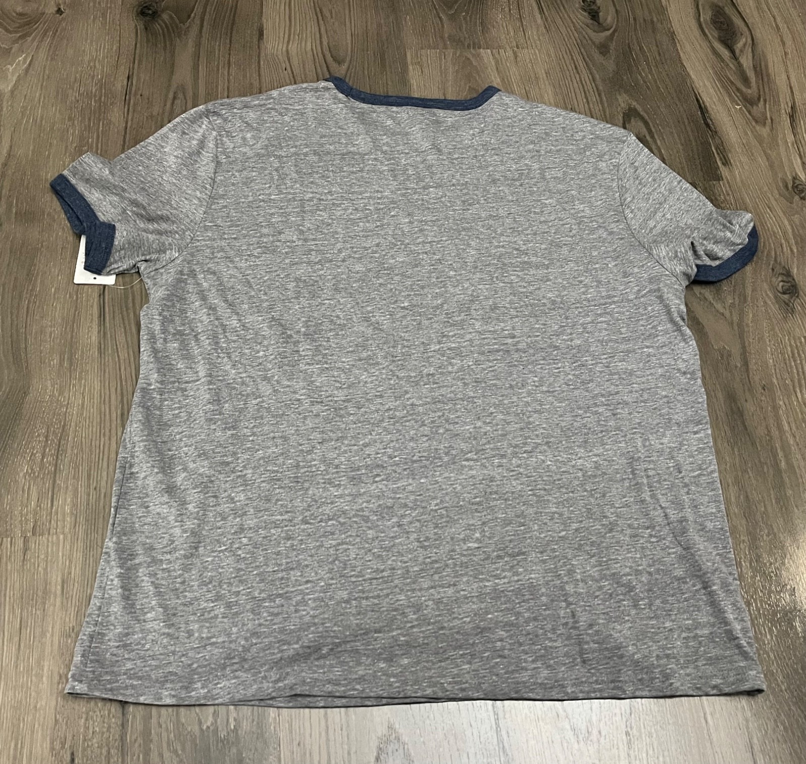 Lucky Brand American Flag Peace Sign T Shirt Gray Graphic Tee Mens L, XL – NWT