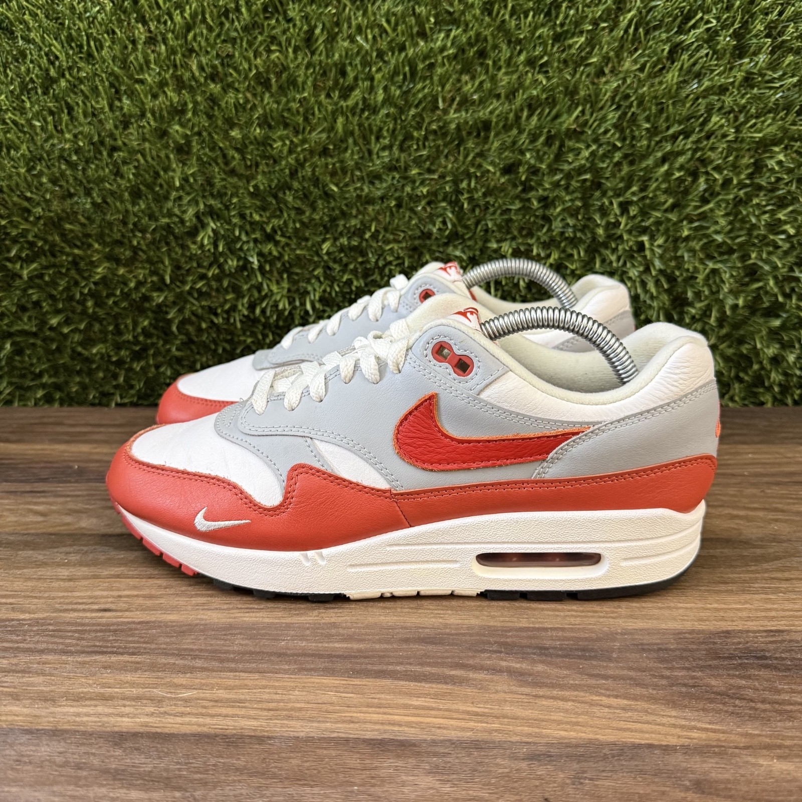 Nike Air Max 1 LV8 White Martian Sunrise DH4059 102 Size 8.5 Shoes