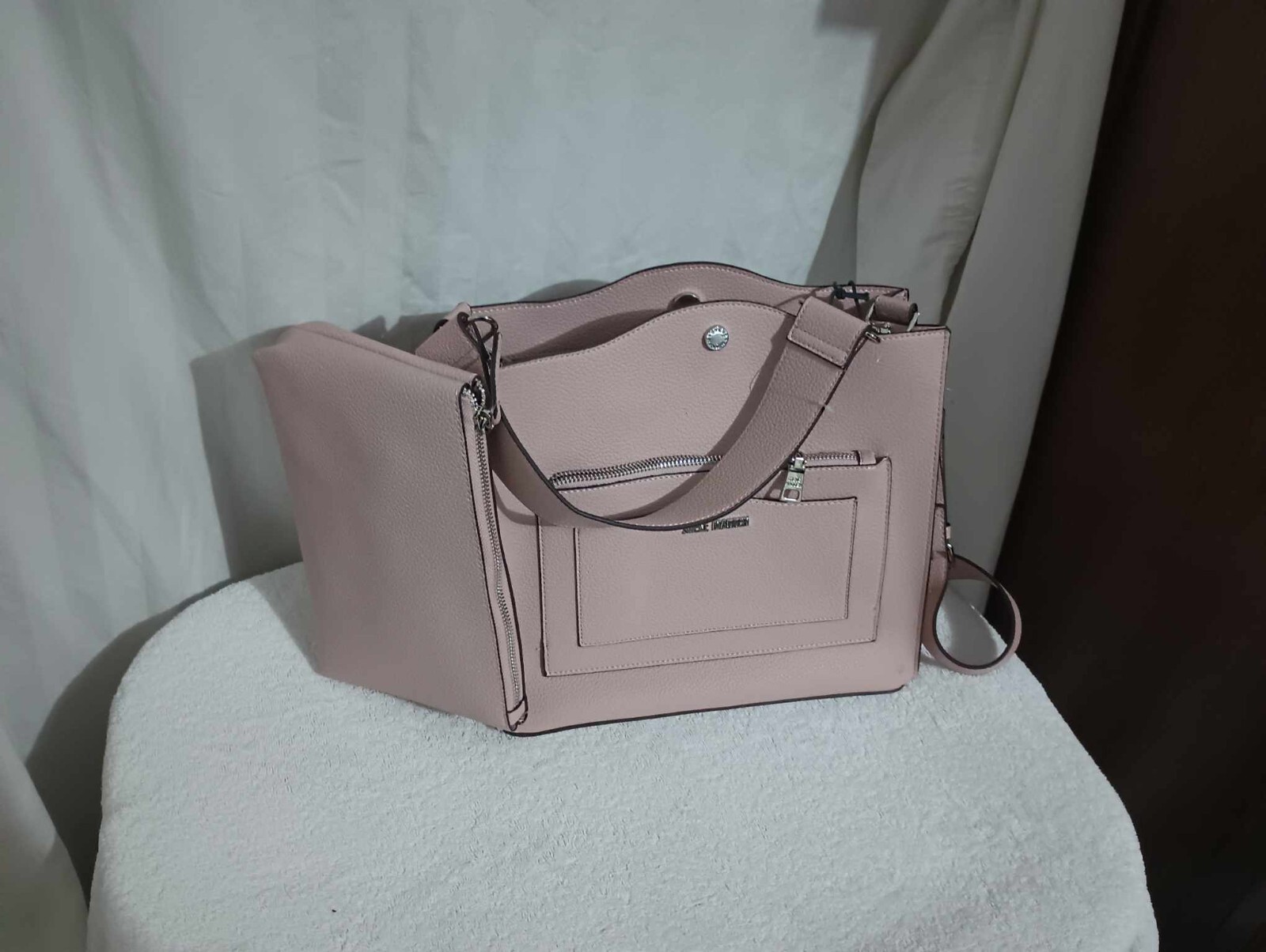 steven madden handbag pink crossbody (byt8)